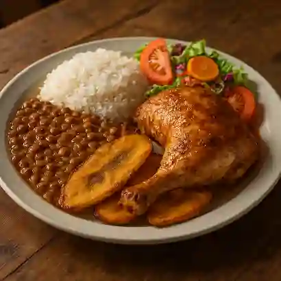 Lentejas Pollo Dorado