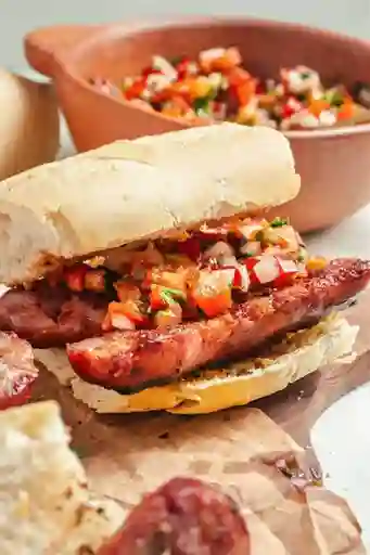 Sándwich Choripan