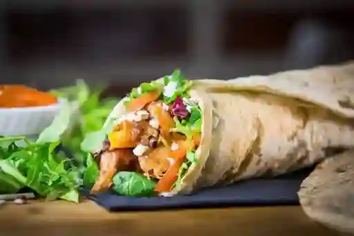 Burrito en Tortilla de Harina con Vegetariano