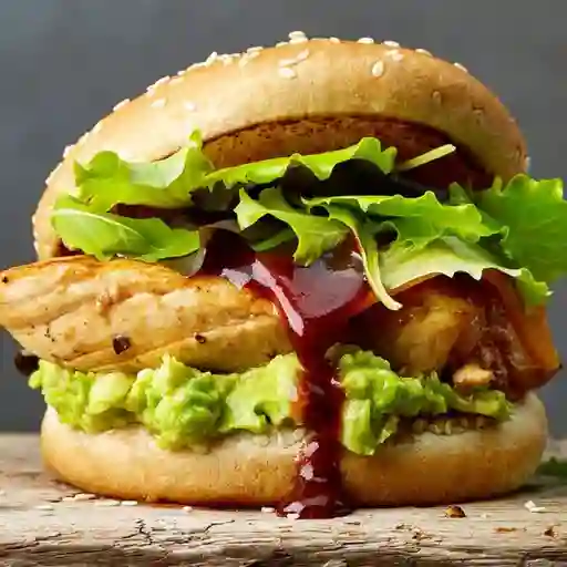 Hamburguesa de Pollo Francesa