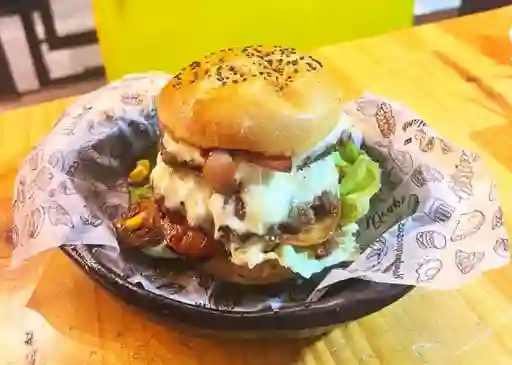 Hamburguesa Doble Carne Francesa