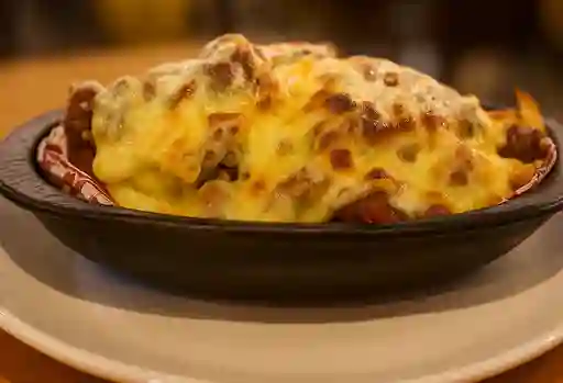 Salchipapa de la Casa