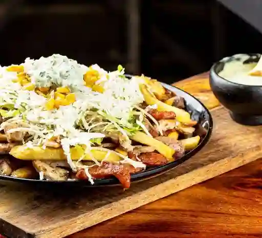 Salchipapa Ranchipollo