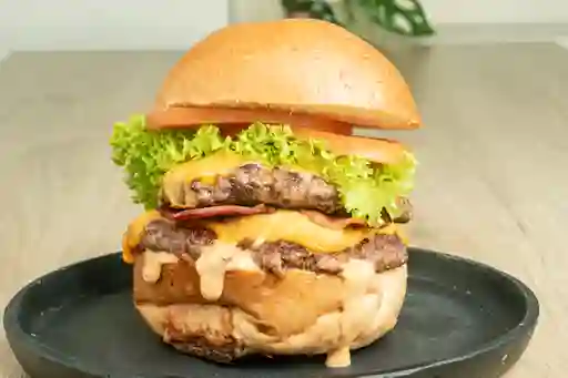 Hamburguesa Clásica Doble