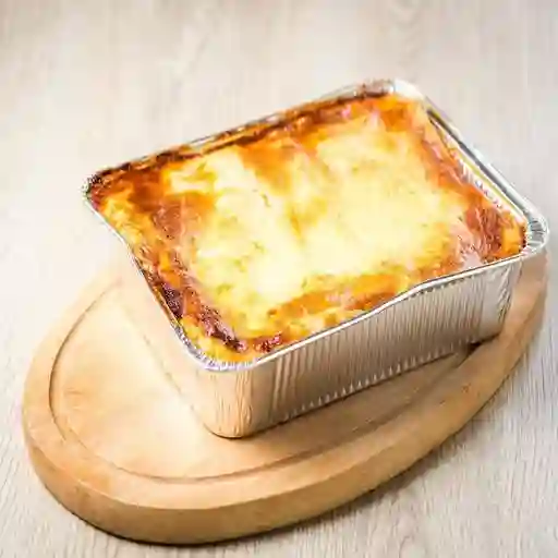 Lasaña Carbonara