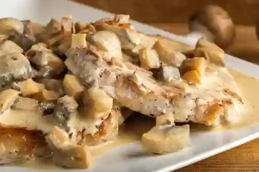 Lomo en Salsa Mushroom