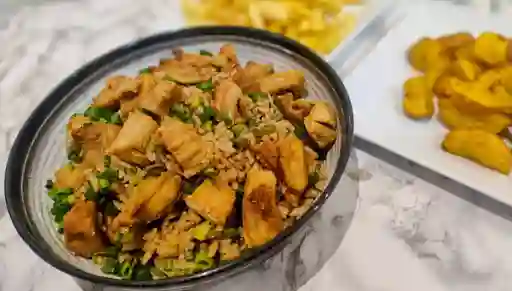 Arroz Con Chicharron
