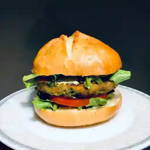 Hamburguesa Doble Póllo Apanado