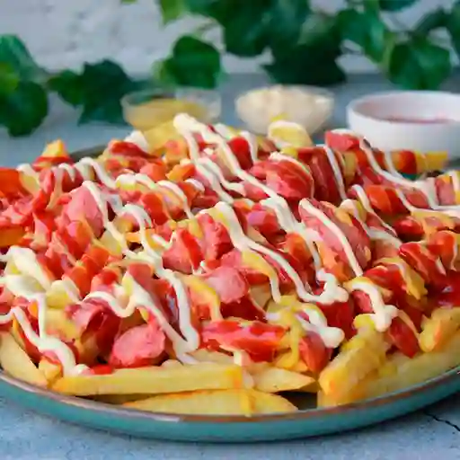 Salchipapa Sencillo