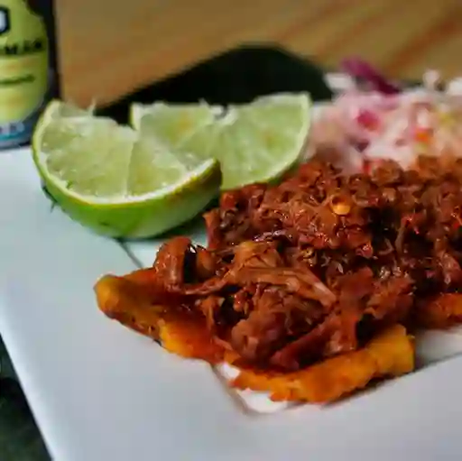 Patacon con Carne
