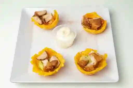Capachos de Chicharrón