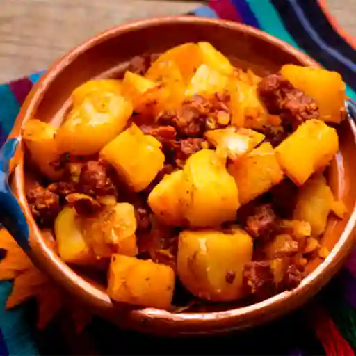 Chorizos con Criolla