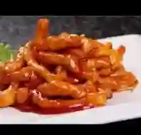 Lomo en Salsa Agridulce Corriente