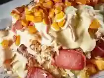 Salchipapa La Caleña