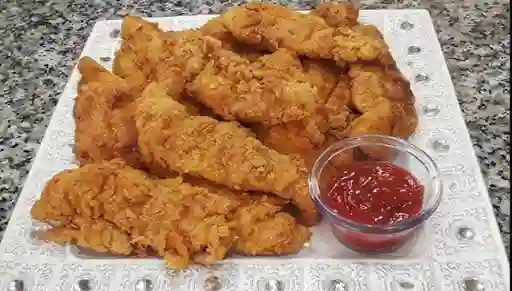 Fajita De Pechuga Apanada