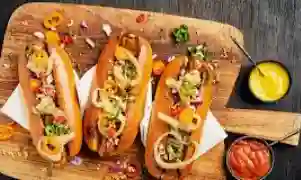 Perro Caliente Mexicano (Chimichurri / Jamón)