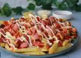 Salchipapas Chorizo