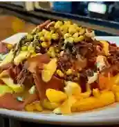 Salchipapa Carne