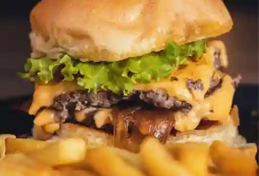 King Máster con Papas a la Francesa