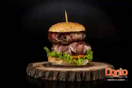Hamburguesa Doble Bacon