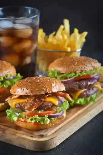 Combo Duo Hamburgesas House