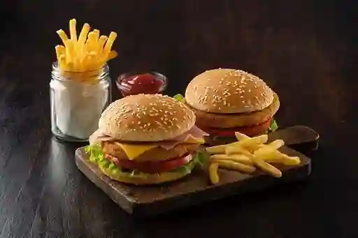 Combo Duo Hamburgesas Veggie