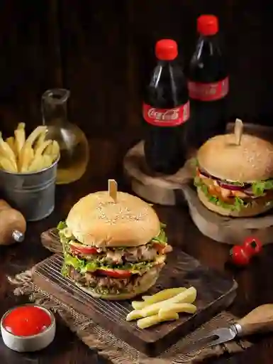 Combo Duo Hamburgesas Crispy