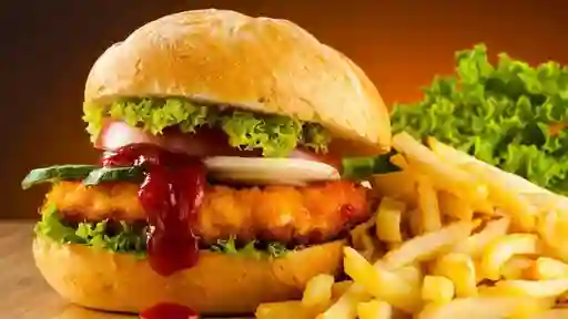 Hamburguesa Mexicana Pollo
