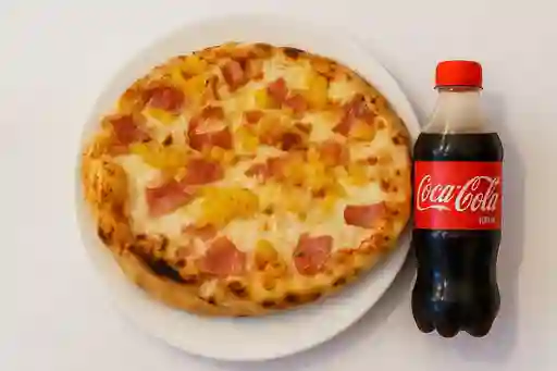 Combo Pizza Hawaiana y Bebida