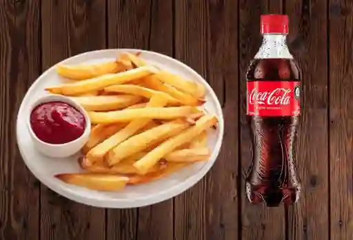 Combo Papas y Coca Cola 400 ml