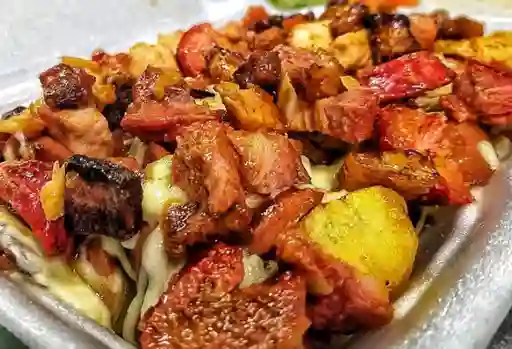 Salchipapa Costilla