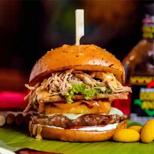 Hamburguesa Artesanal Triple Carne