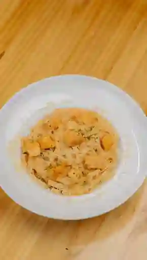Espaguetti con Camarones