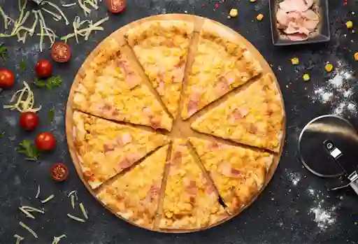 2 Pizzas Medianas Maiz Tocineta Colombiana 1.5 L