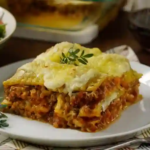 Lasaña Boloñesa