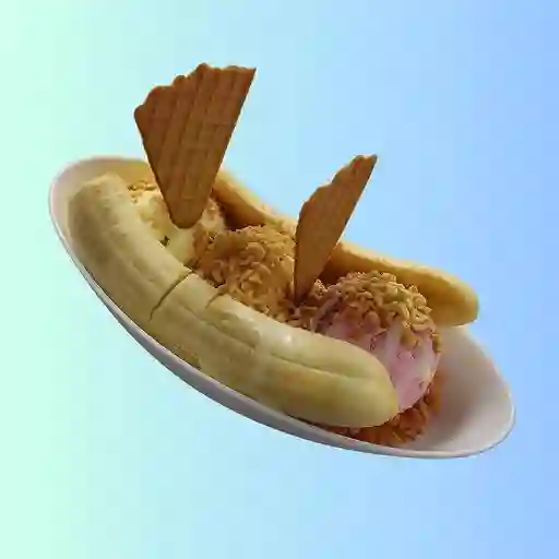 Banana Split sin Queso