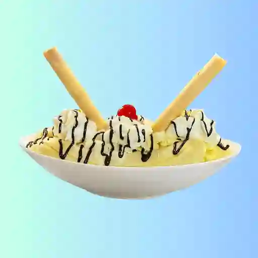 Banana Split con Queso