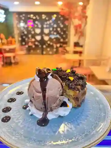 Torta con Helado