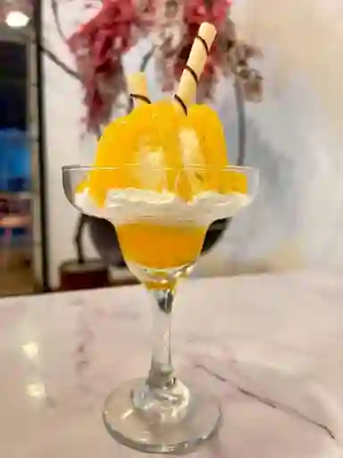 Copa de Helado de Durazno