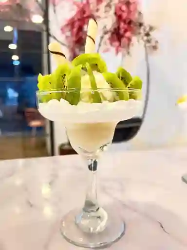 Copa de Helado de Kiwi