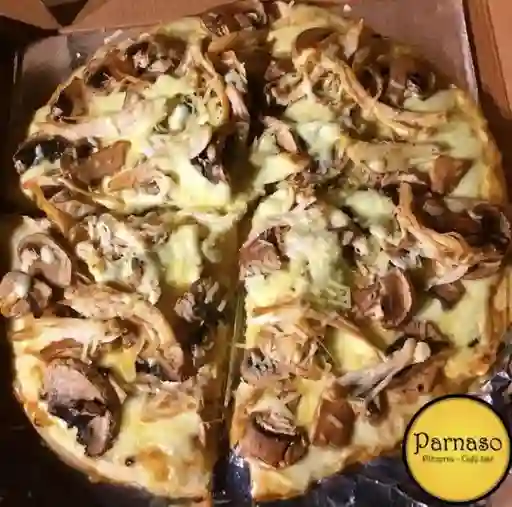 Pizzeta de Pollo y Champiñones