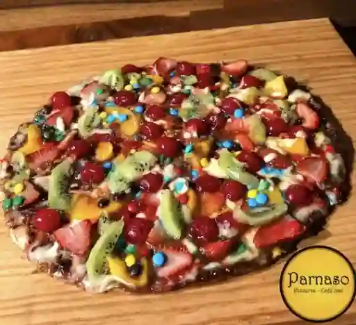 Pizzeta Nutella m&m