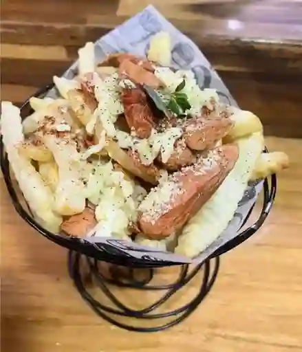 Salchipapas