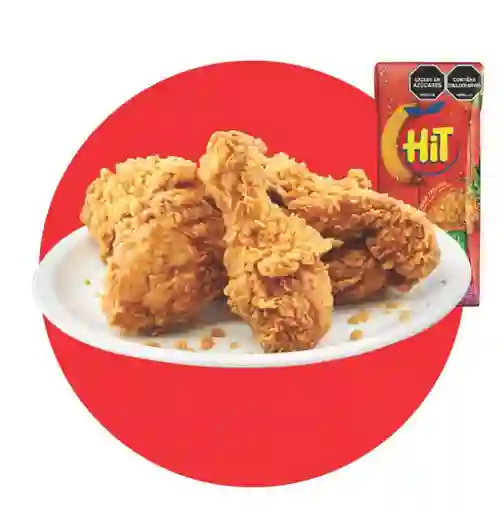 1/4 Pollo Broaster y Bebida