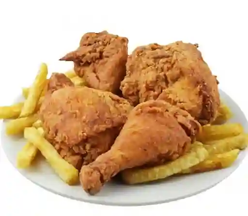 Medio Pollo 4 Presas