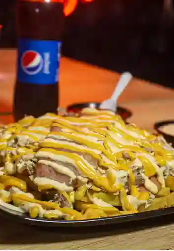 Salchipapa Burger San Miguel