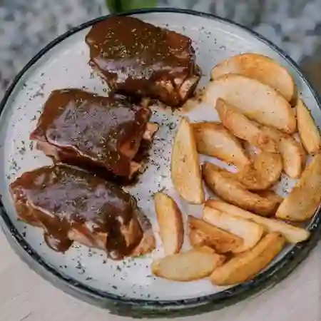 Costillas Bbq