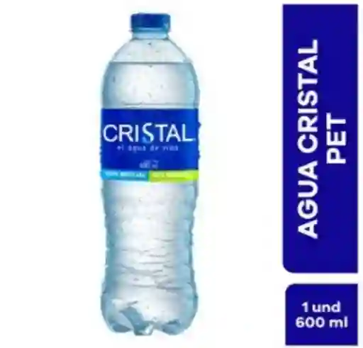 Agua Cristal sin Gas 600ml