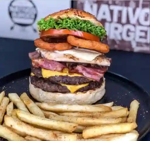 Hamburguesa Cacique