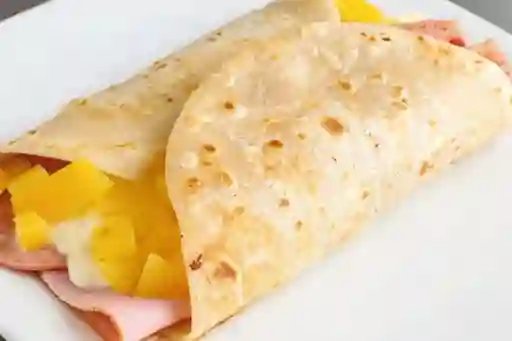 Quesadilla de Maiz y Champiñones